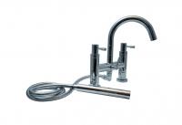 OCTAVO-L twin lever bath/shower mixer