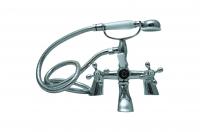 VITTORIA deluxe pillar bath/shower mixer