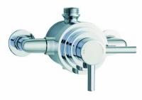 Thermostatic exposed shower valve "minimalist"