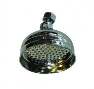 Shower rose 4" tulip style - chrome