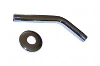 Fixed shower arm & bezel - chrome (excluding head)