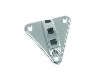 Shower triangular bracket