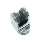 Shower wall bracket - plastic/chrome