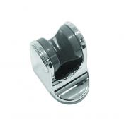 Shower wall bracket - plastic/chrome