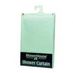 Polyester shower curtain + 12 hooks 1