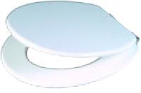 Celmac Cavalcade Lux WC seat - white/chrome hinges