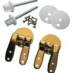 Standard wood WC seat hinge set