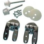 Standard wood WC seat hinge set 2