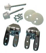 Standard wood WC seat hinge set