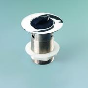 Macdee sink waste 1 1/2" slotted with poly plug WSS25CP