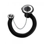 Macdee vanity waste/overflow 1.1/4" chrome brass WBV02CP