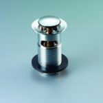 Macdee basin waste 1.1/4" slotted with push down plug WBK95CP