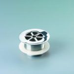 Macdee shower waste 1.1/2″ unslot chromed brass 86mm flange/1