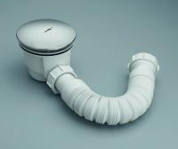 Macdee shower waste with 115mm flange & extending hose WFS47CP