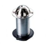 Macdee urinal waste 2″ unslotted CP brass with 89mm flange WUS13CP 1