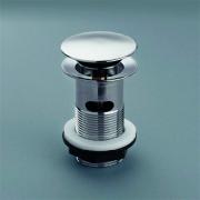 Macdee basin waste 1.1/4" unslotted freeflow with mushroom plug WBK08CP