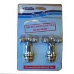 Ezee Tap adaptors Victoriana chrome head