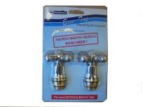 Ezee Tap adaptors Victoriana chrome head
