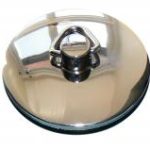 Bath plug 1.3/4" chrome + chrome chain