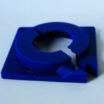 Split Click top hat washers - pack of 2