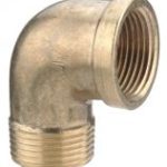 BF092 brass elbow MxF
