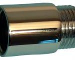 BF529BX chrome plated brass barrel extension piece