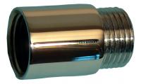 BF529BX chrome plated brass barrel extension piece