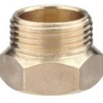 BF529T brass tap tail extension piece M x F 1