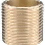 BF531 brass long running nipple