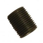 BM531 black malleable running nipple MxM 1