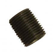 BM531 black malleable running nipple MxM