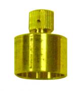 Brass air vent cap