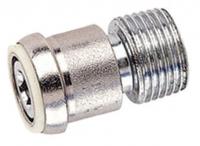 Chrome plated adiator extension tail piece