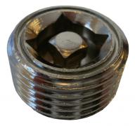 Chrome plated brass radiator vent 1/2"