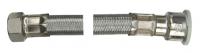 EZ PFTC std bore pushfit flexi tap conn with iso valve 22mm x 3/4" x 300mm long
