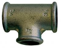 GM130R galvanised malleable reducing tee