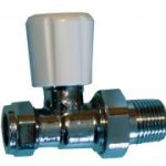 OPRV OPTIMA straight radiator valve 1