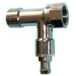 Radiator drain cock - chrome plated 1/2" MxF