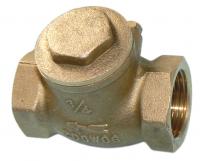 VCH brass horizontal swing check valve FxF