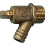 VDA brass draw-off cock A-type