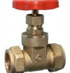 VGE brass gate valve - economy