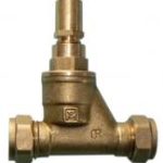 VSL DZR brass lockshield stopcock BS1010 1