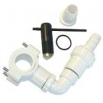 Washing machine waste "Cut-In" plumbing kit to waste pipe
