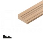 Barrel Mould Oak 21 x 9 x 2400 (016)